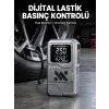12.000 mAh Akü Takviye Destekli LED Işıklı Araç Kompresörü