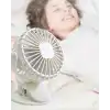 3 Modlu USB Şarjlı Klipsli Taşınabilir Sessiz Fan