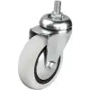 352 - 75x25 Mm Pvc Makaralı Vidalı Teker 4 Adet