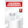 3.Nesil İOS Android Uyumlu Bluetooth 5.0 Beyaz Çağrı Cevaplama
