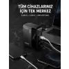 4 Portlu GaN Masaüstü Hızlı Şarj İstasyonu