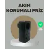 Akıllı Akım Dengelemeli Priz 2500W 4 USB Type C Çıkışlı