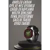 Akıllı Saat 1.5 Inç Amoled Ekran Çift Kordonlu GPS NFC Uyumlu