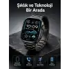 Akıllı Saat 3 Kordonlu Waterproof Adımsayar, Titreşim ve GPS Özelliği