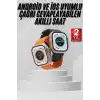 Akıllı Saat Amoled Ekran Bluetooth Bağlantılı Özel Tasarım Unısex