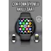 Akıllı Saat Amoled Ekran GPS ve Uyku Takibi Bluetooth Bağlantılı