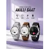 Akıllı Saat Bildirim Görme Sesli Görüşme Çoklu Kordon GPS Takibi