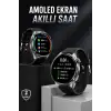 Akıllı Saat Bluetooth Bağlantılı Amoled Ekran Uyku ve Sağlık Takibi