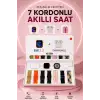 Akıllı Saat Bluetooth Kulaklık Hediyeli Bildirim Görme Sesli Görüşme Çoklu Kordon
