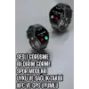 Akıllı Saat Sesli Görüşme Bluetooth Bağlantılı 3 Kordonlu