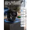 Akıllı Saat Yeni Nesil Üç Kordonlu Nabız Ölçer Çağrı Cevaplama