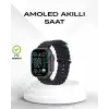 AMOLED Akıllı Saat Bluetooth Arama Su Geçirmez