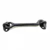 Antika Tarz Dekoratif Pirinç  Çengeli - 13cm, Oksit