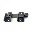 Antika Tarz Dekoratif Pirinç Kapı Mandalı - 57x115 Mm, Oksit
