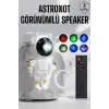 Astronot Görünümlü Projeksiyon Speaker Taşınabilir