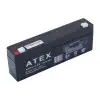 Atex Ax12-2.2 12v 2.2ah Yatay Akü