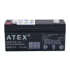 Atex Ax6-3.4 6v 3.4ah Yatay Akü