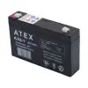 Atex Ax6-7 6v 7ah Akü