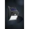 Bahçe Aydınlatma Sensörlü Güneş Enerjili Duvar Lambası 40 Led Işık