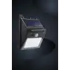 Bahçe Aydınlatma Sensörlü Güneş Enerjili Duvar Lambası 40 Led Işık