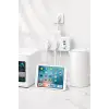 Bkl-502 Akım Korumalı 2li Priz 2 Usb Ve 2 Type-c Çıkış 4000w Hızlı Şarj Duvar Tipi Dokunmatik Led Aydınlatmalı