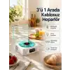 Bluetooth Hoparlör – 3-ü-1 Saatli Gece Lambası ve Vintage Tasarım