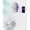 Bluetooth Hoparlör Özellikli 7 Renkli Gece Aydınlatması