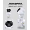 Bluetooth Müzikli Astronot Projeksiyon Lambası Yıldız ve Ay Efektli