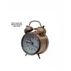 Bronz Metal Masa Saati