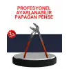 Dayanıklı Çelik Papağan Pense Ergonomik Yalıtımlı Sap