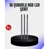 Dekoratif LED Meteor Işık 10’lu Çubuk Seti