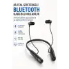 Dijital Batarya Göstergeli Bluetooth Özellikli Boyun Askılı Kulaklık
