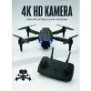 E99 Pro 4K HD Kameralı Katlanabilir Drone APP Kontrollü Uzaktan Kumandalı Mini Drone