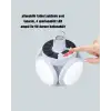 Güneş Paneliyle Şarj Olan Katlanabilir LED Çadır Lambası – 5 Kademeli Aydınlatma