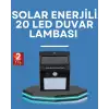 Hareket Algılamalı Solar LED Güvenlik Lambası