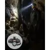 Hareket Sensörlü Şarj Edilebilir Kafa Lambası LCD Göstergeli