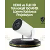 HDMI ve USB Girişli Uzun Ömürlü Ampullü Projeksiyon