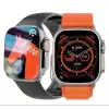 Hw8 Ultra Çift Kordon 49mm - Siri Nfc Bluetooth Arama Konuşma - İos & Android Uyumlu Akıllı Saat