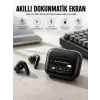 Kablosuz Bluetooth Kulaklık Ekranlı Uzun Şarj Süreli ANC Destekli