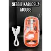 Kablosuz Mouse Fare 5.0 Bluetooth Bağlantılı USB Girişli