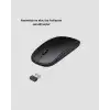 Kablosuz  Mouse –  Gelişmiş Optik Sensör, Profesyonel ve Oyun Kullanımına Uygun