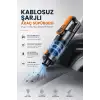 Kablosuz Şarjlı Araç ve Ev Tipi El Süpürgesi
