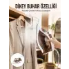Kahverengi Buharlı Ütü 2200W Sürekli Buhar 120 g Şok Buhar