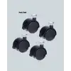 Kilitli Mini Tekerlek Ayak 4 cm 4’lü Set