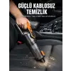 Kompakt Kablosuz Süpürge Güçlü Çekiş ve Düşük Ses Seviyesi