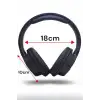 Kulak Üstü Bluetooth Kulaklık Ayarlanabiilir Uzun Pil Ömrü Kablosuz 5.0 Bluetooth