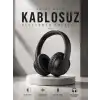 Kulak Üstü Kablosuz Bluetooth Kulaklık Yüksek Ses Kaliteli ANC Özelliği