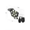 LED Lamba-Güneş Paneli Destekli Uzaktan Kumandalı Solar LED Lamba