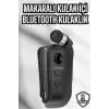 Makaralı Bluetooth Kulaklık Kulak İçi Android iOS Uyumlu Titreşimli