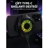 Manyetik Bağlantılı Çift Type-C Girişli Telefon Soğutucu